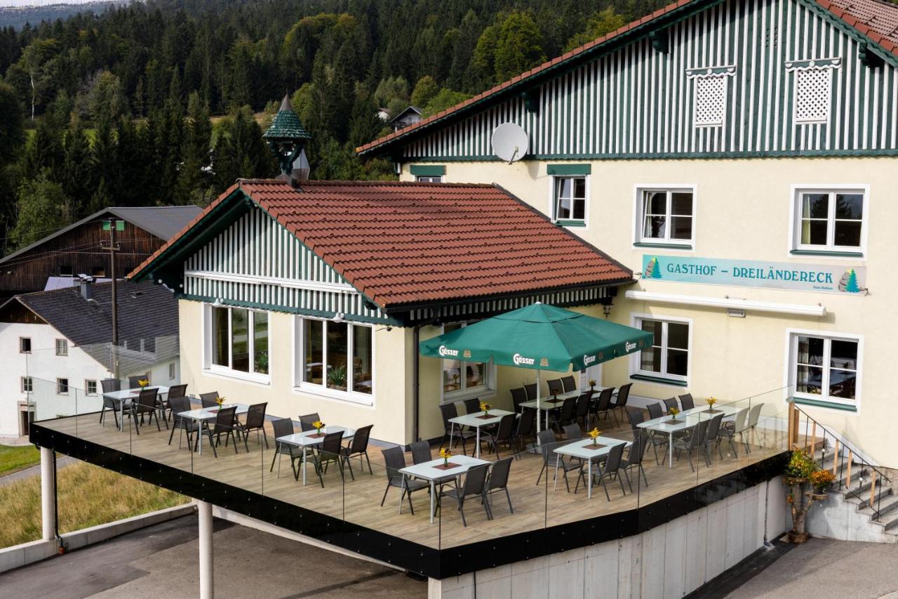 Gasthof Dreilaendereck Schwarzenberg am Bohmerwald Екстер'єр фото
