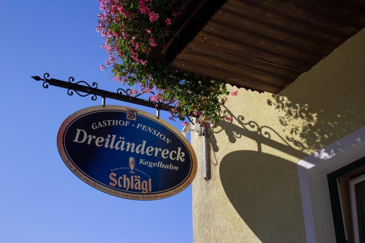 Gasthof Dreilaendereck Schwarzenberg am Bohmerwald Екстер'єр фото